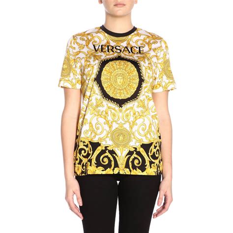 versace ladies t shirt|versace t shirt women's sale.